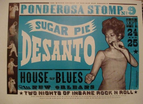 Sugar Pie Desanto Poster Ponderosa Stomp - Yee Haw