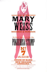 Mary Weiss Ponderosa Stomp Poster