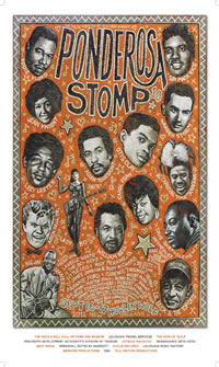 Ponderosa Stomp 10 Poster