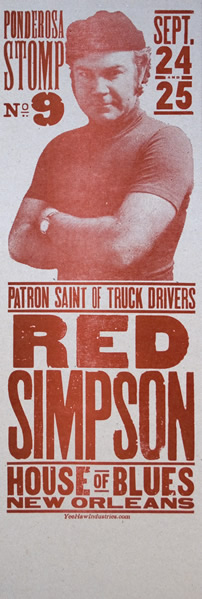 Red Simpson Poster
