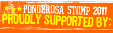 Ponderosa Stomp Proudly Supported By: